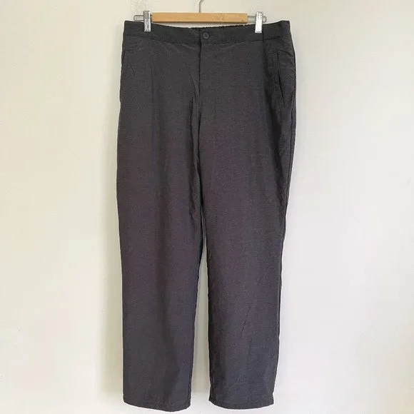 Sunice StormPack Woman Gray Stretch Lined Windproof Pants Size L - Picture 1 of 4